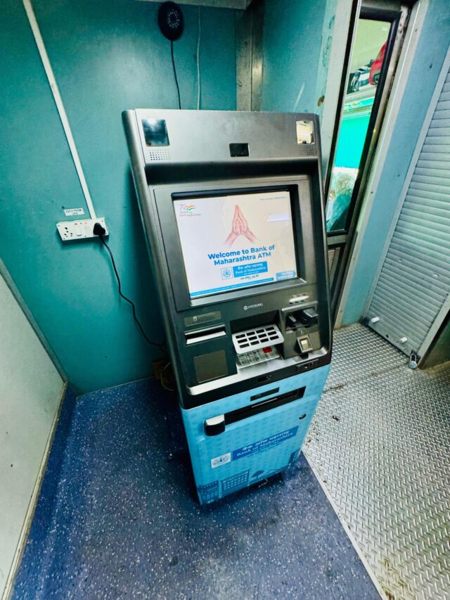 First ATM on train introduced on Mumbai-Manmad Panchavati Express